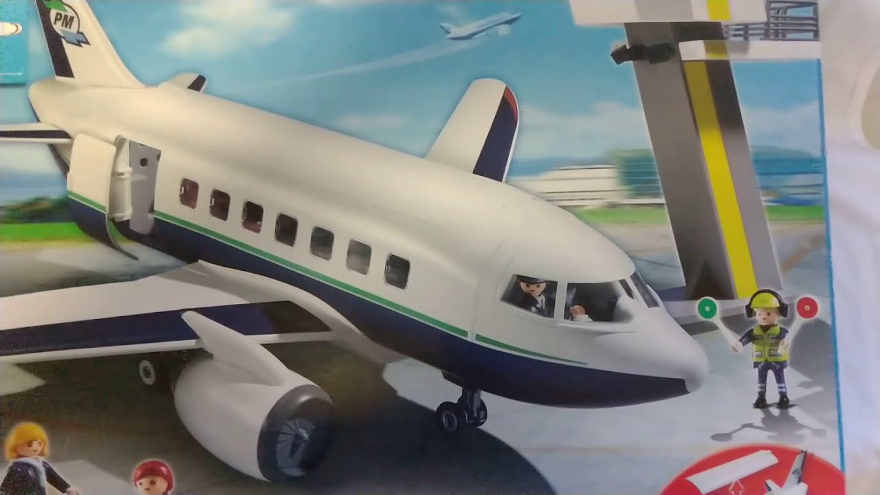PLAYMOBIL 5261 === ✈AVION DE CARGA Y PASAJEROS✈