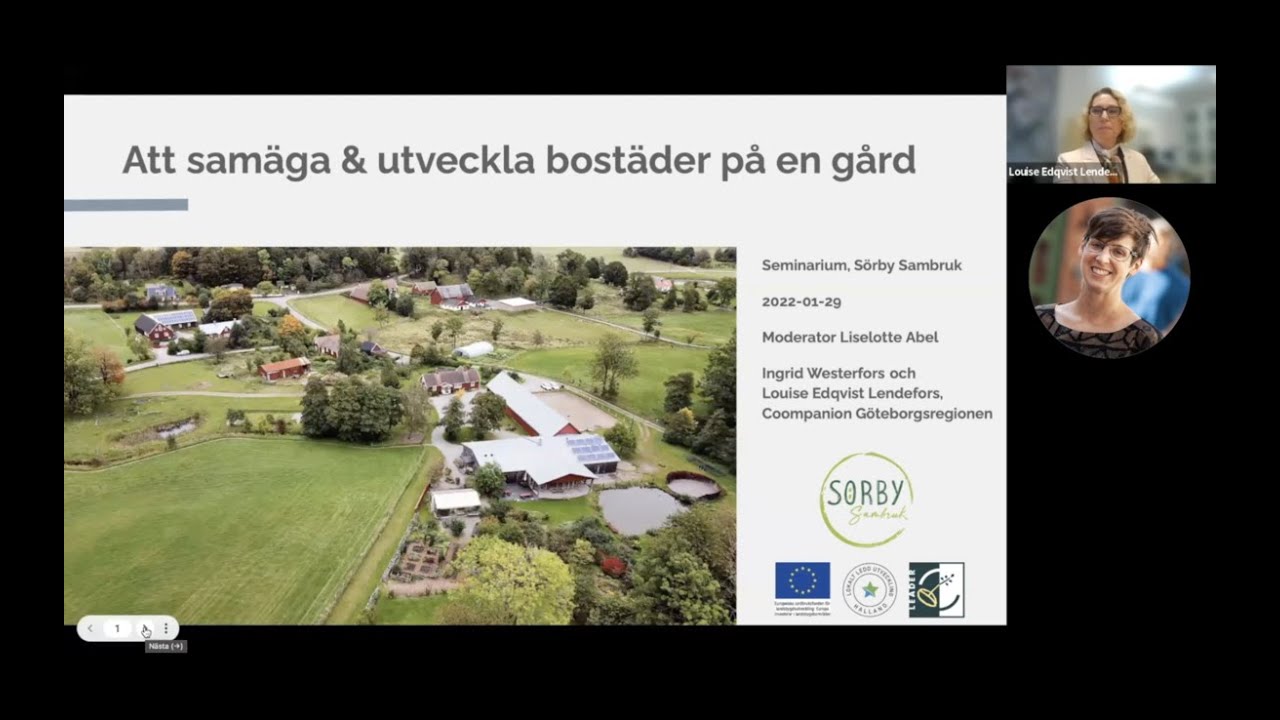 Att samäga & utveckla bostäder på en gård
