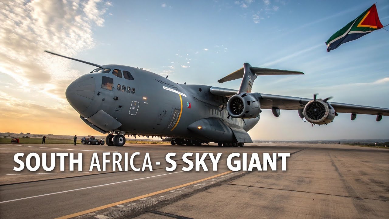 🇿🇦 Южноафриканский небесный гигант | Airbus A400M Atlas — лучший военно-транспортный самолет