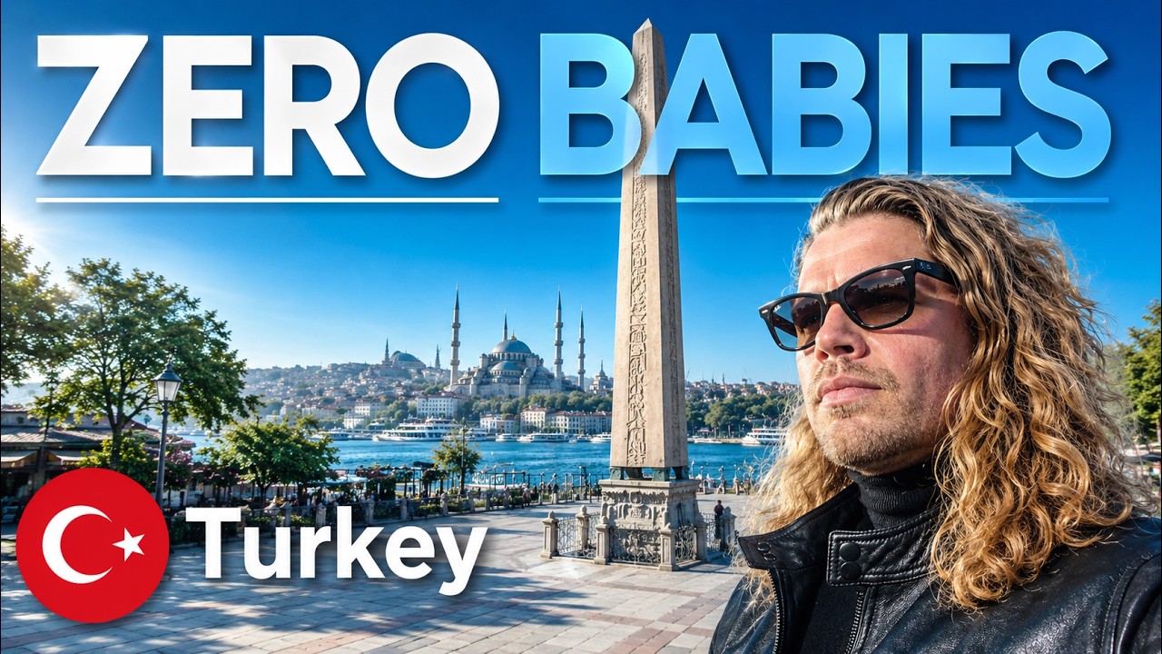 🇹🇷 ISTANBUL VLOG: Declining Birth Rates Will Go To ZERO