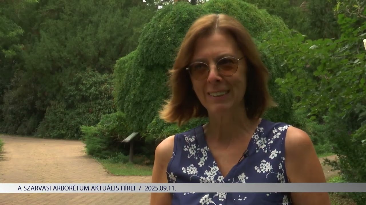 Szarvasi Arborétum programajánló 2025 ősz