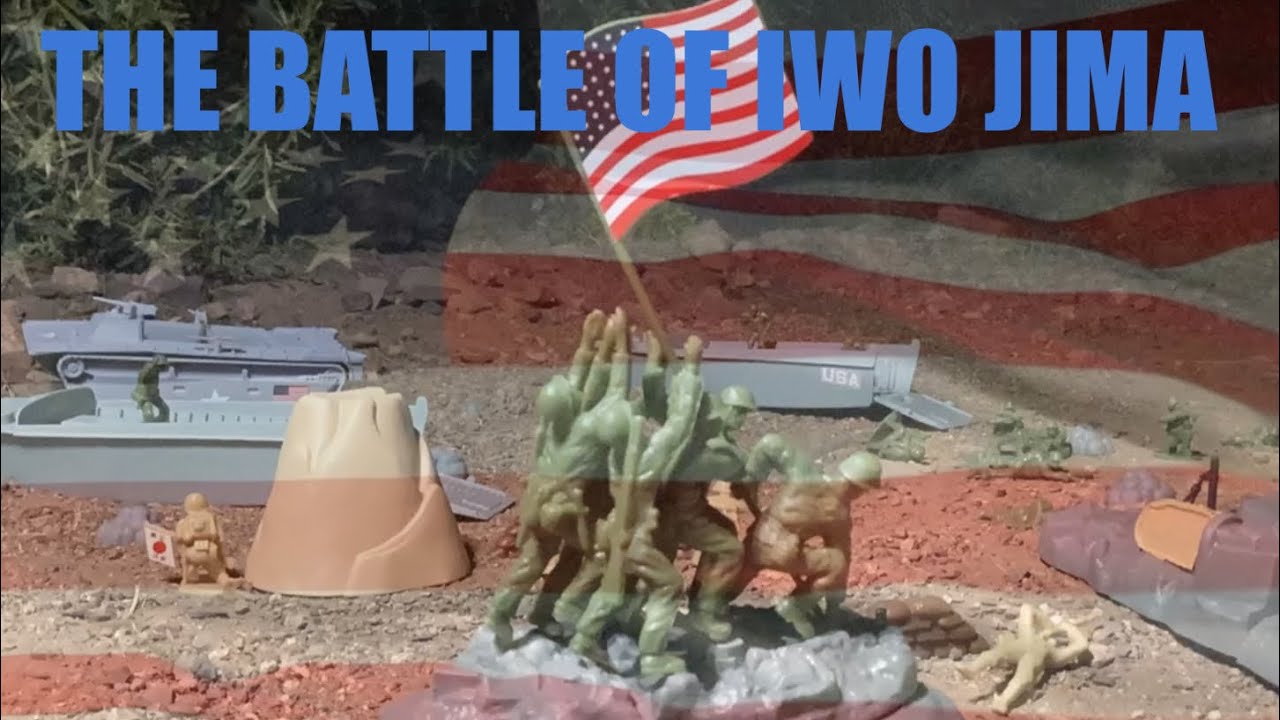 The Battle of Iwo Jima ( Army Men ) Stop Motion