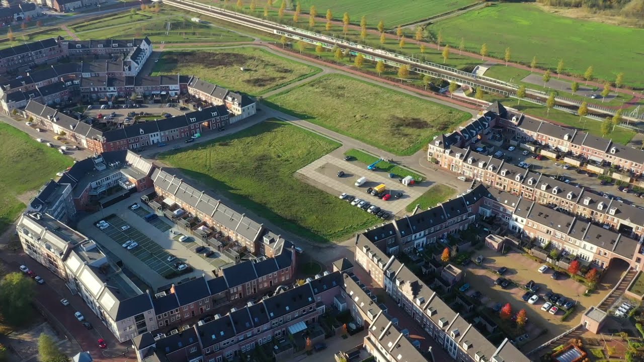 Hartje Brandevoort - Droneopname nieuwbouw locatie