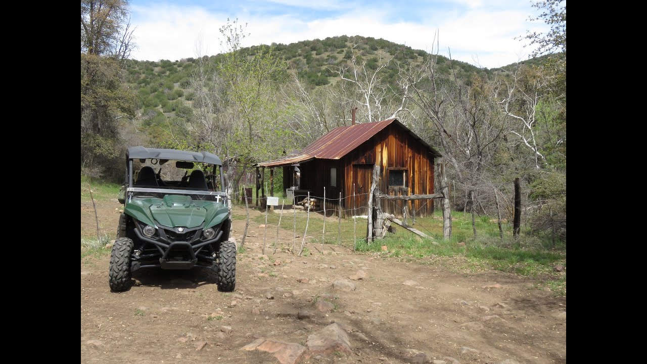Drive to an Old Cabin in Tonto Basin, Arizona