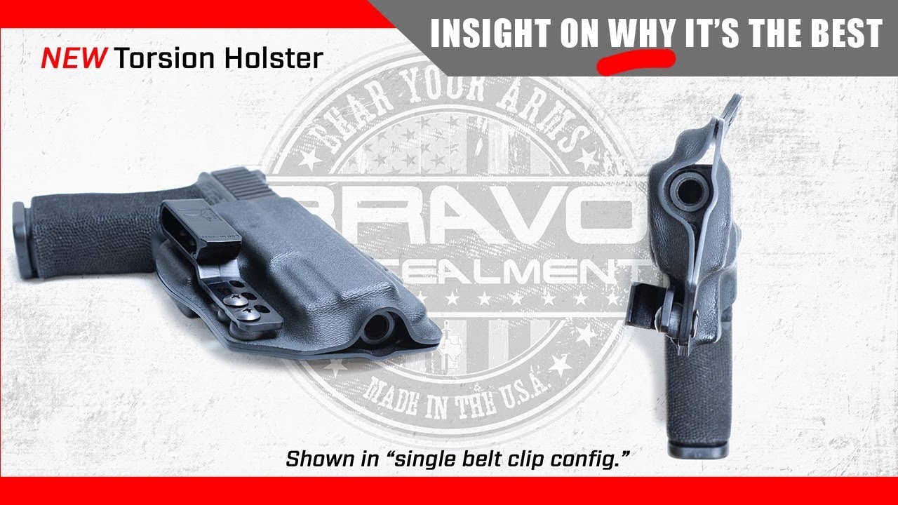 Why The Torsion Gun Holster Is The Best IWB Concealed Carry Holster - Bravo Concealment