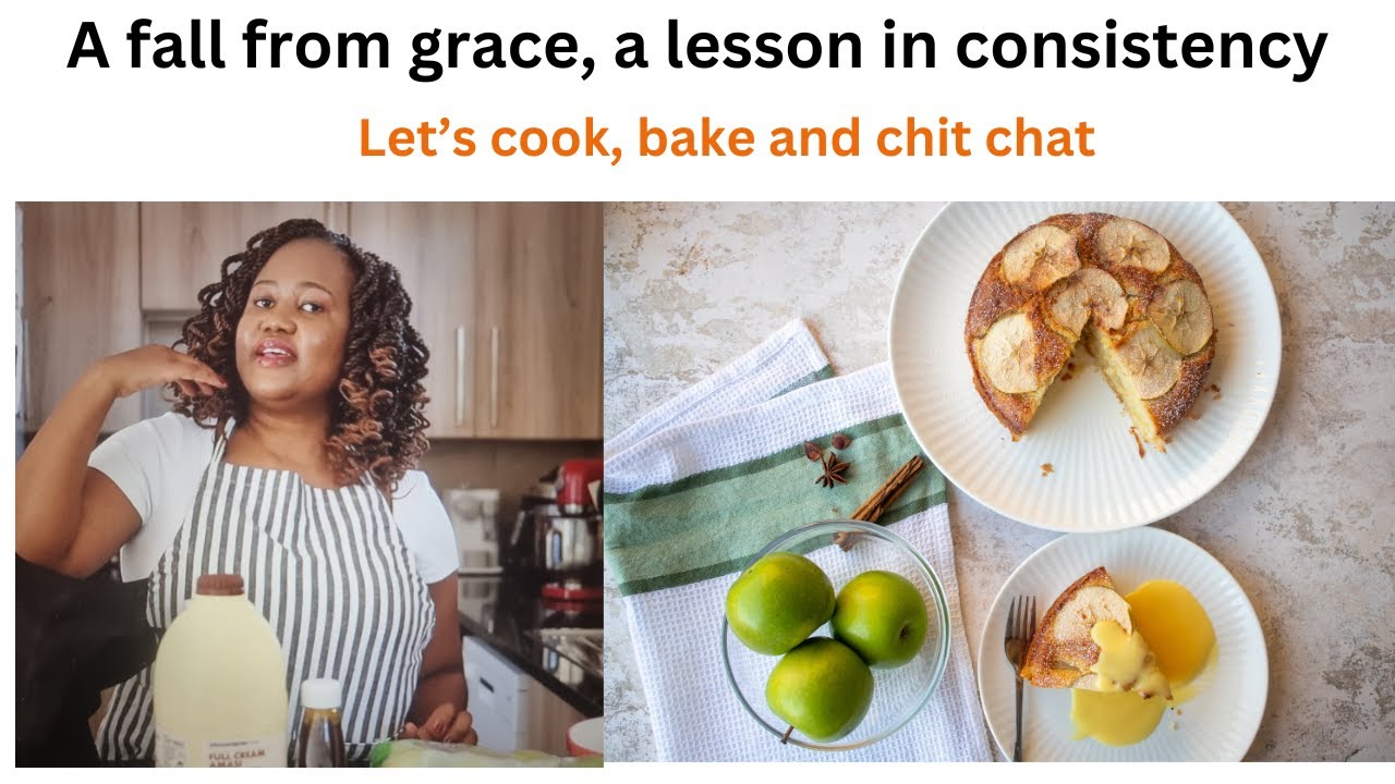 Cook & Bake with me|Apple cake|A fall from grace a lesson in Consistency #baking #vegetarian
