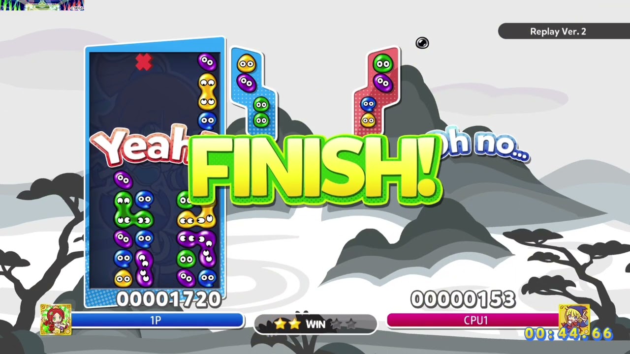 Puyo Puyo 2/Puyo Puyo Tsu Puyo Puyo Champions Gameplay #puyopuyo2 #puyopuyochampions
