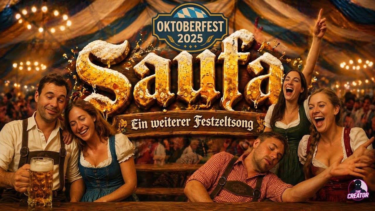 THE_CREATOR4 - Saufa  [Festzelthit 2025/Humor] Einfach mal krachen lassen 🎧