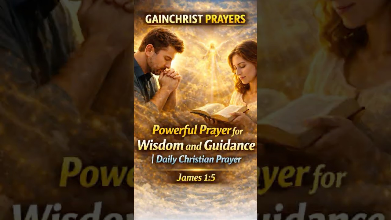 Powerful Prayer for Wisdom and Guidance | Daily Christian Prayer 