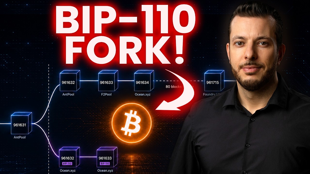 Das BITCOIN-NETZWERK wurde GESPALTEN! 💥 Ist BIP-110 jetzt GESCHEITERT? 🤔