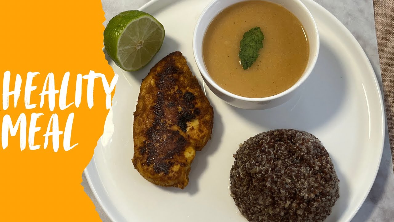High Protein Dinner Recipe | Chicken Steaks & Creamy Lentil Soup @irfanakitchendiary