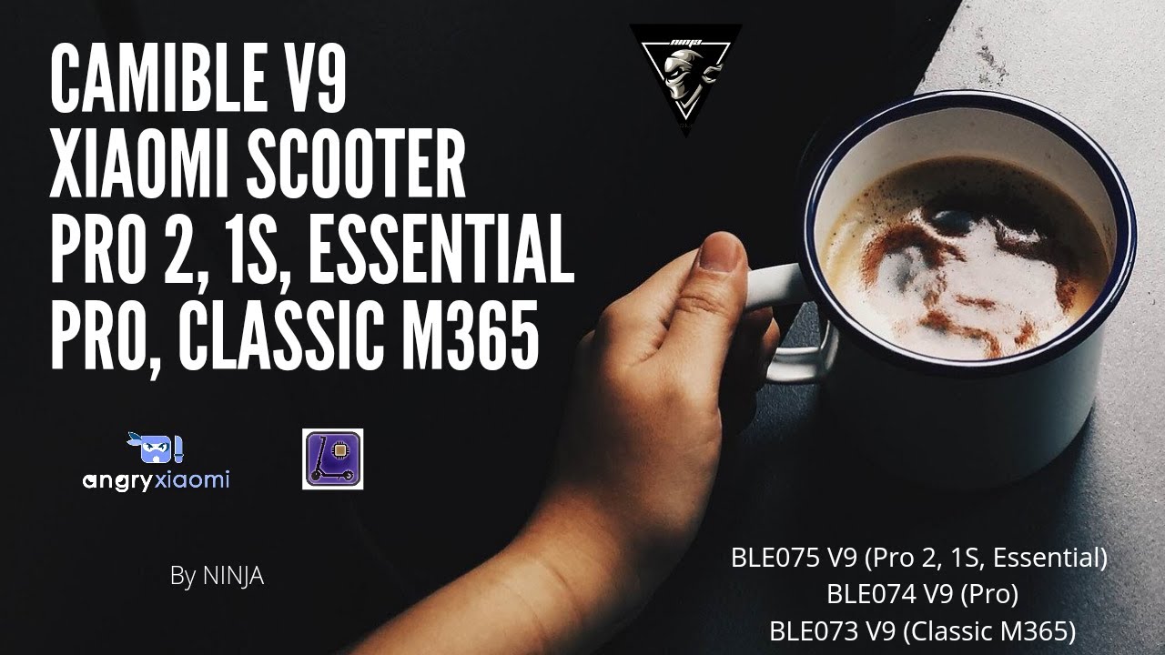 CamiBLE V9 for Xiaomi scooter Pro 2, 1S, Essential, Pro, Classic M365 ( BLE075, BLE074, BLE073)