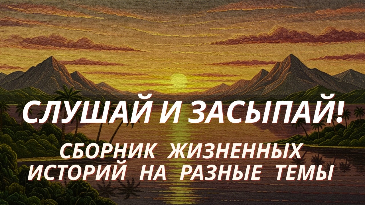 2.5 часа историй для взрослых ПЕРЕД СНОМ😪Не можешь уснуть? Включи жизненные рассказы на ночь Часть 6