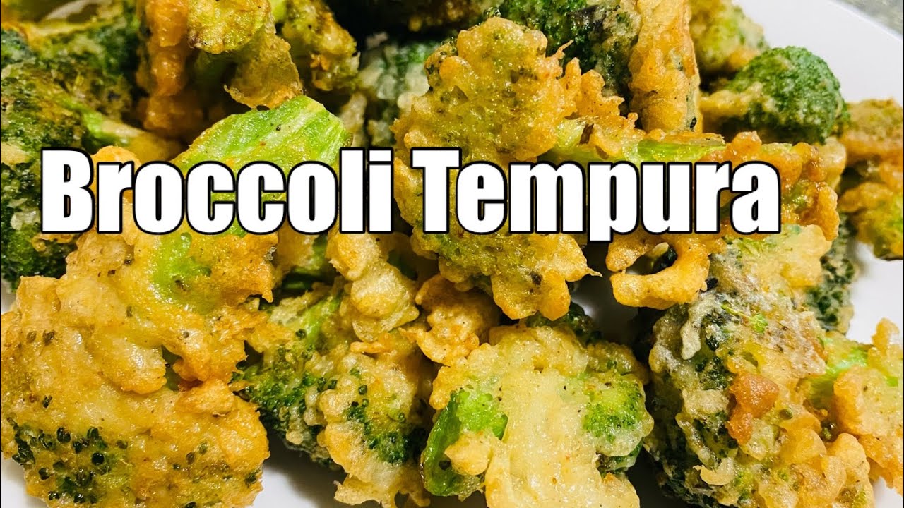 Broccoli Tempura | The kids will surely love this vegetable recipe