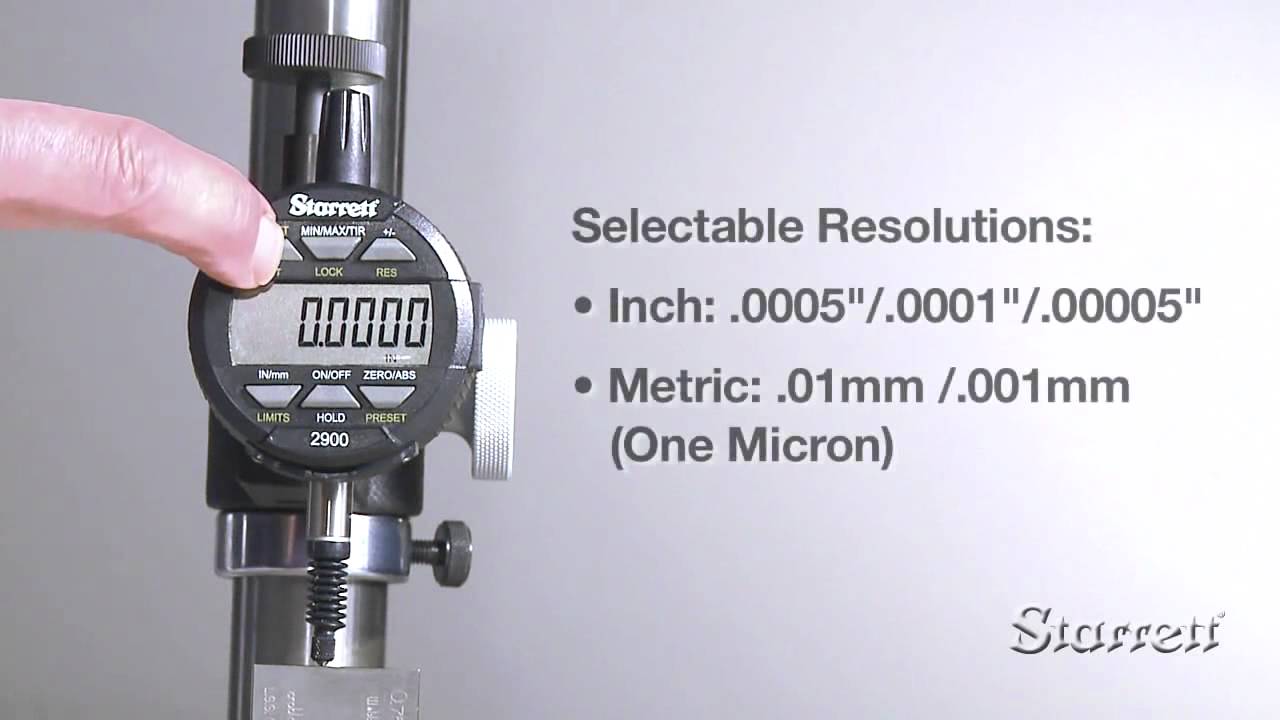 Starrett 2900 Series Electronic Indicators