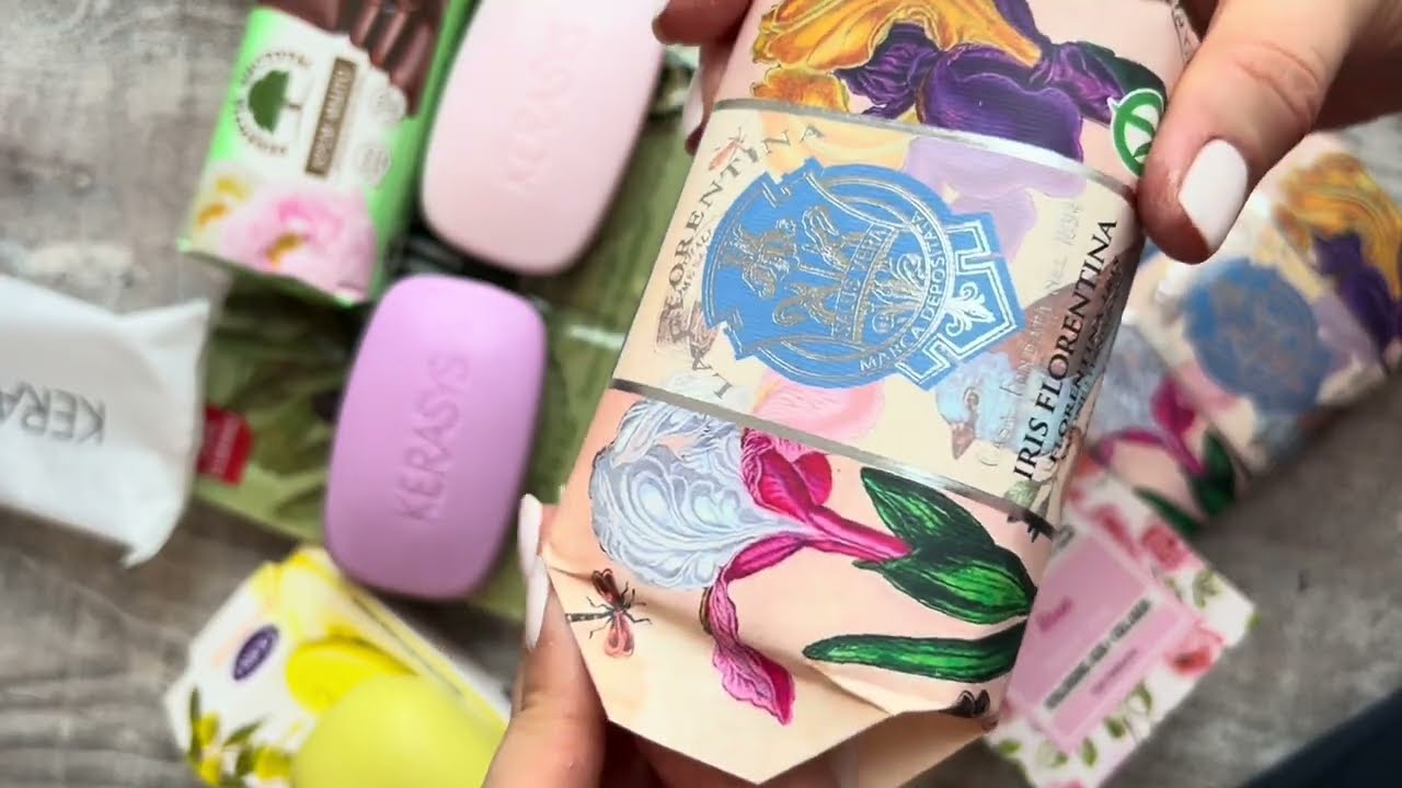 Распаковка мыла шепотом 