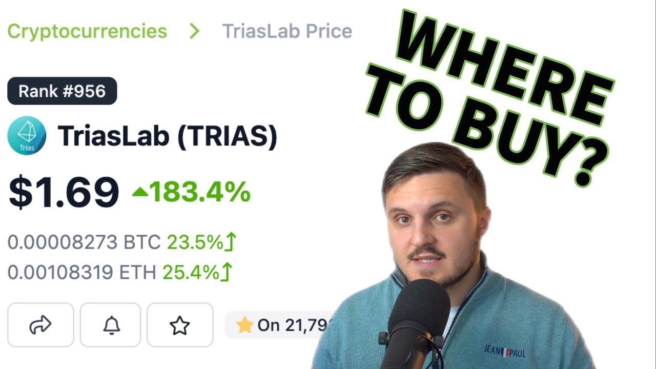 TriasLab (TRIAS) - How To BUY! Buy and sell TRIAS tokens in 1 min! 🔥🔥🔥