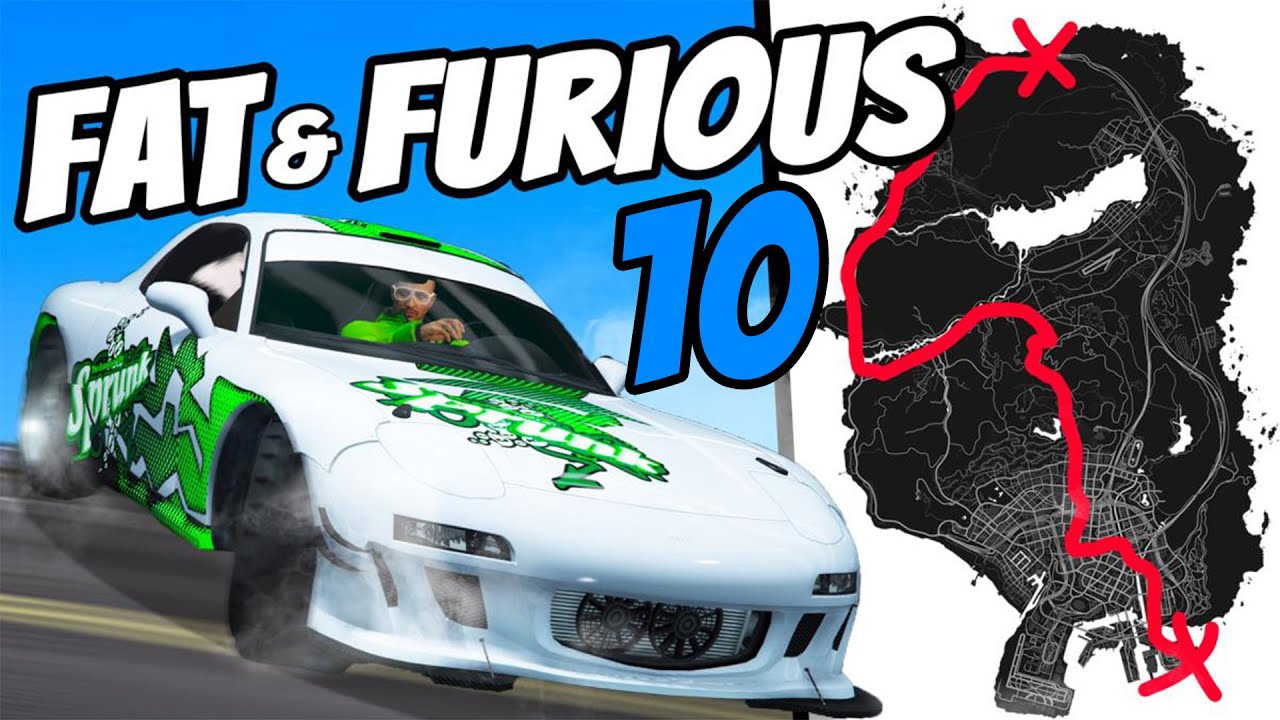 Can you DRIFT across the map in GTA Online for Family..?