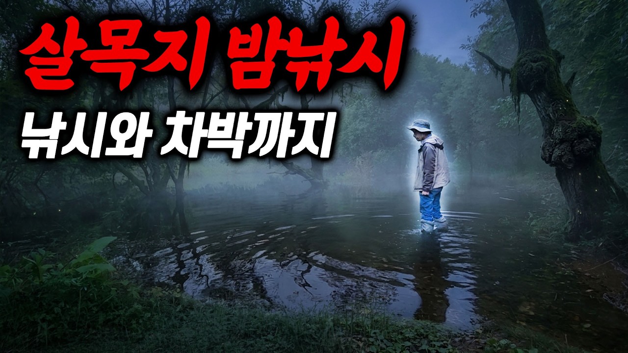 차박낚시하기 좋은 조용하고 깨끗한곳