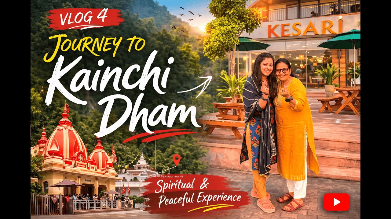 Kainchi Dham Yatra Vlog | Neem Karoli Baba Temple Journey | Unexpected Experience 😱 | Vlog 4