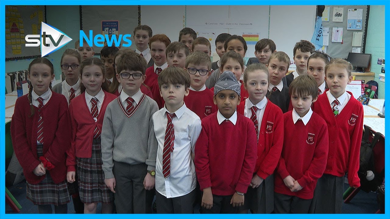 Carolside Primary School recite My Love is Like a Red, Red Rose