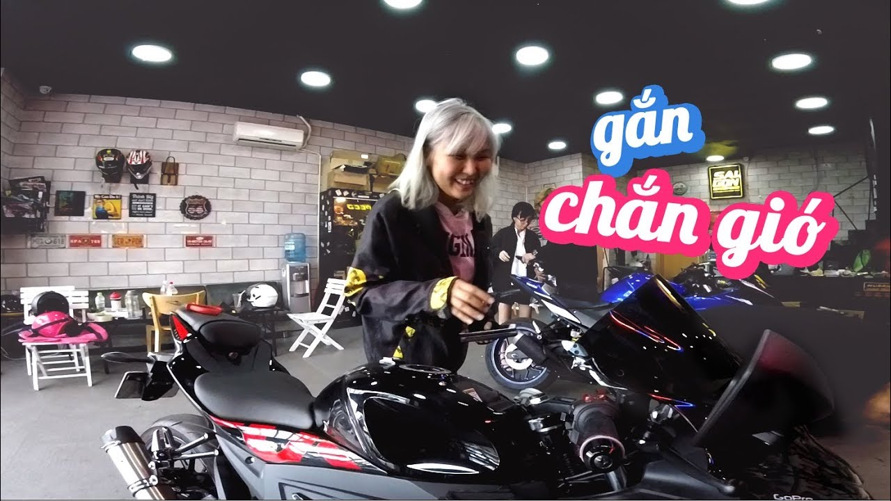 ĐỘ CHẮN GIÓ ĐỒ CHƠI GSX R150 | Ride Diary 75 | Vietnam motovlog