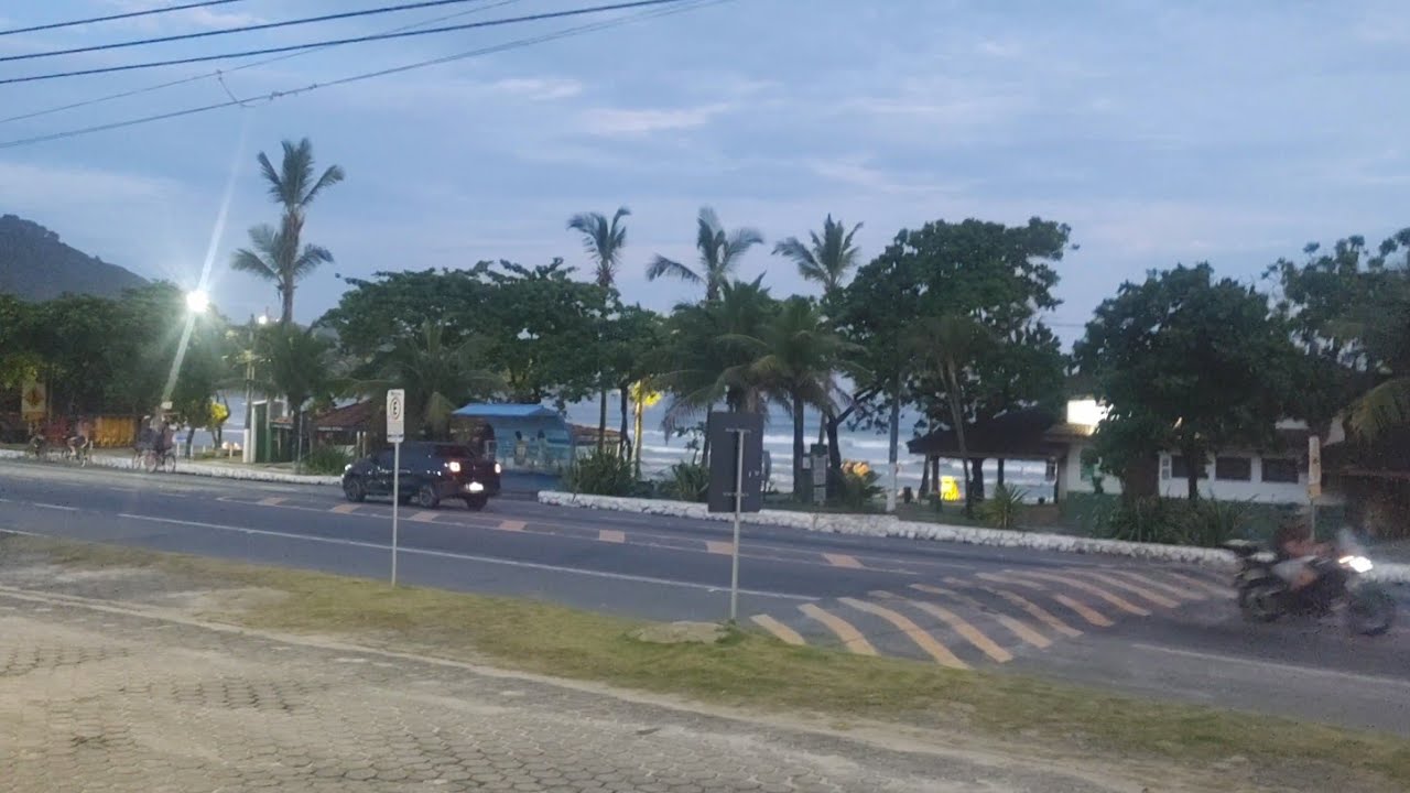 Ubatuba SP a noite nessa quarta feira 11/02/26 
