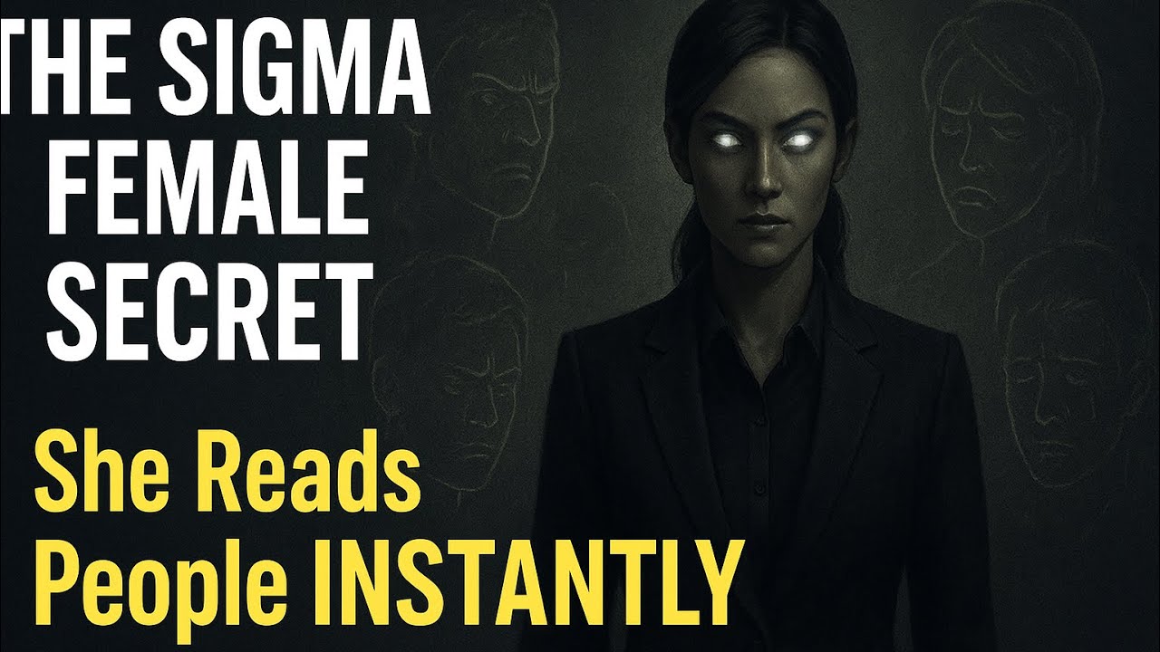 12 Strange Way Sigma Females Read People Instantly