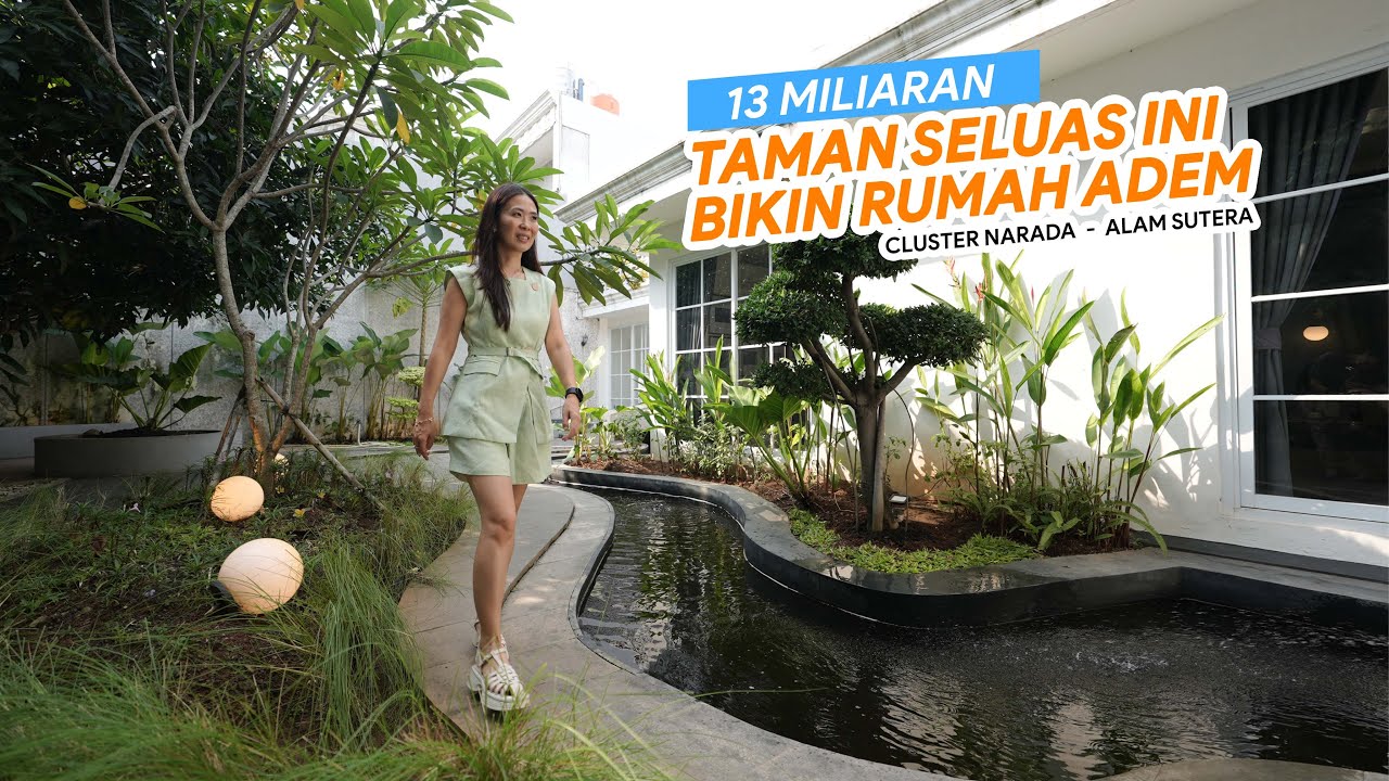 Alam Sutera cluster NARADA, ALAM SUTERA. HANYA 13M-AN full furnish. Eps. 579