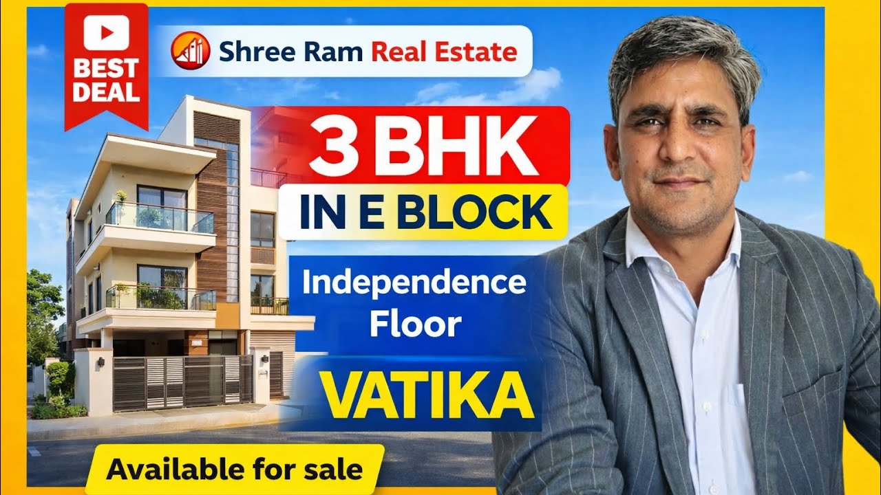Independent Floor Second Floor for Sale | Vatika India Next Sector 82 Gurgaon