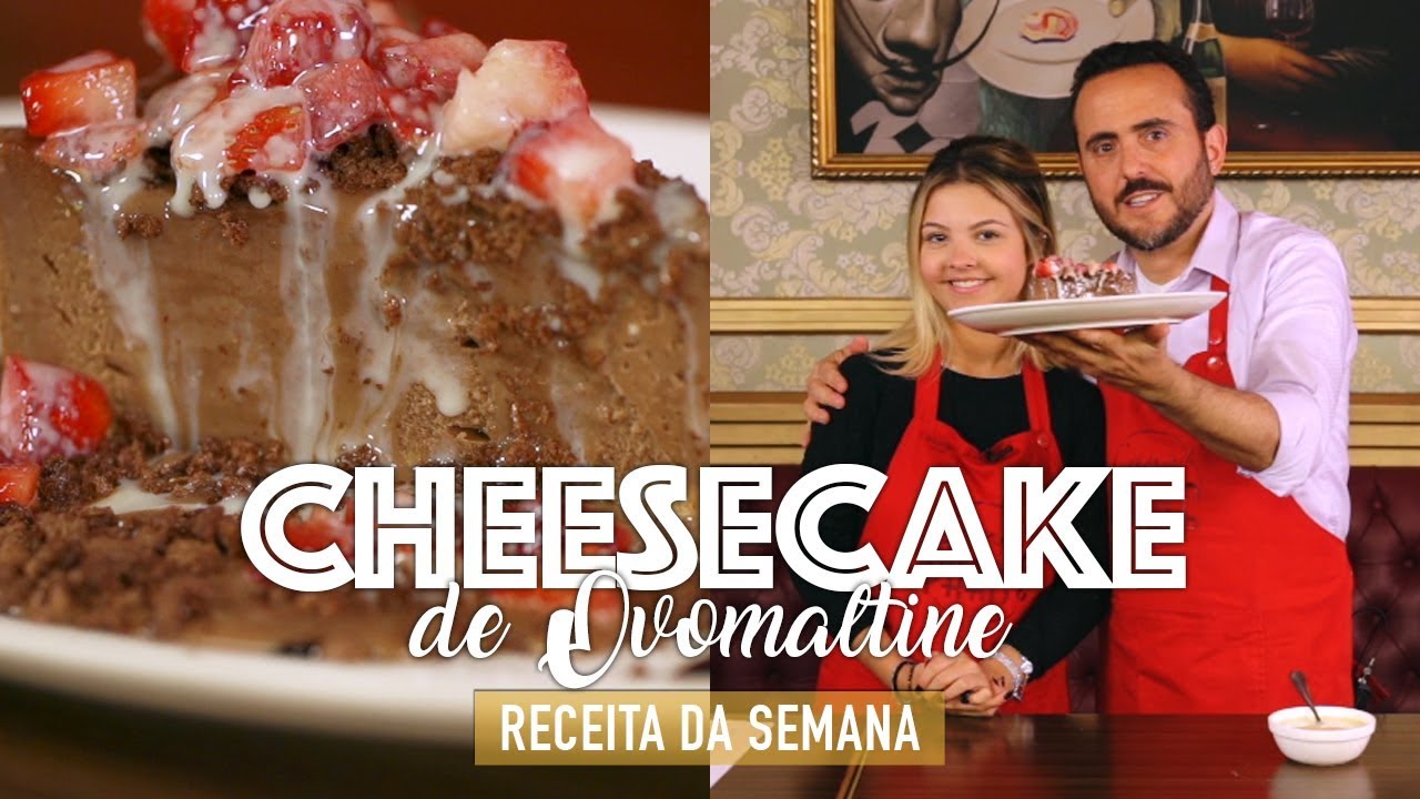 CHEESECAKE DE OVOMALTINE® À 