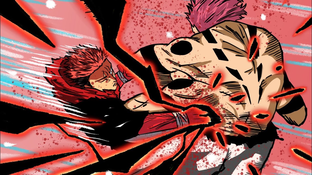 CRAZY ! YUJI BLACK FLASH SUKUNA  8 TIME ！！！｜JJK 257 Fan animation- Part 1