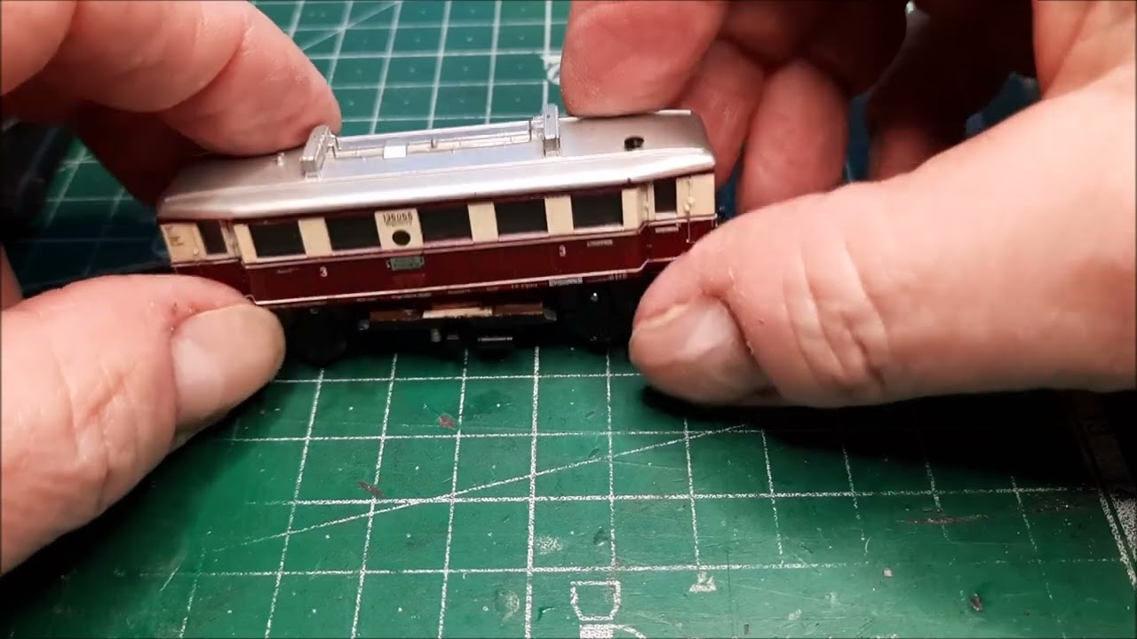 Modelleisenbahn, Digitalisierung  VT 75 von Minitrix. Viel spass