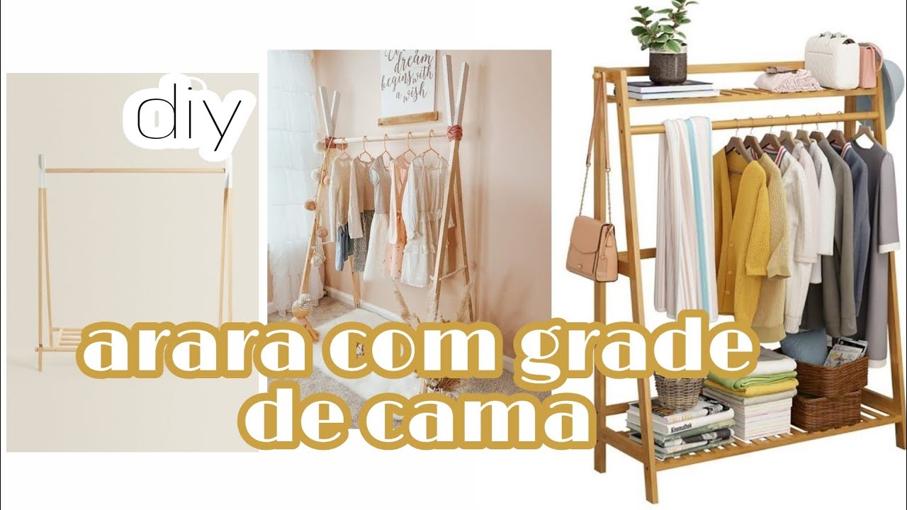 diy : arara de madeira