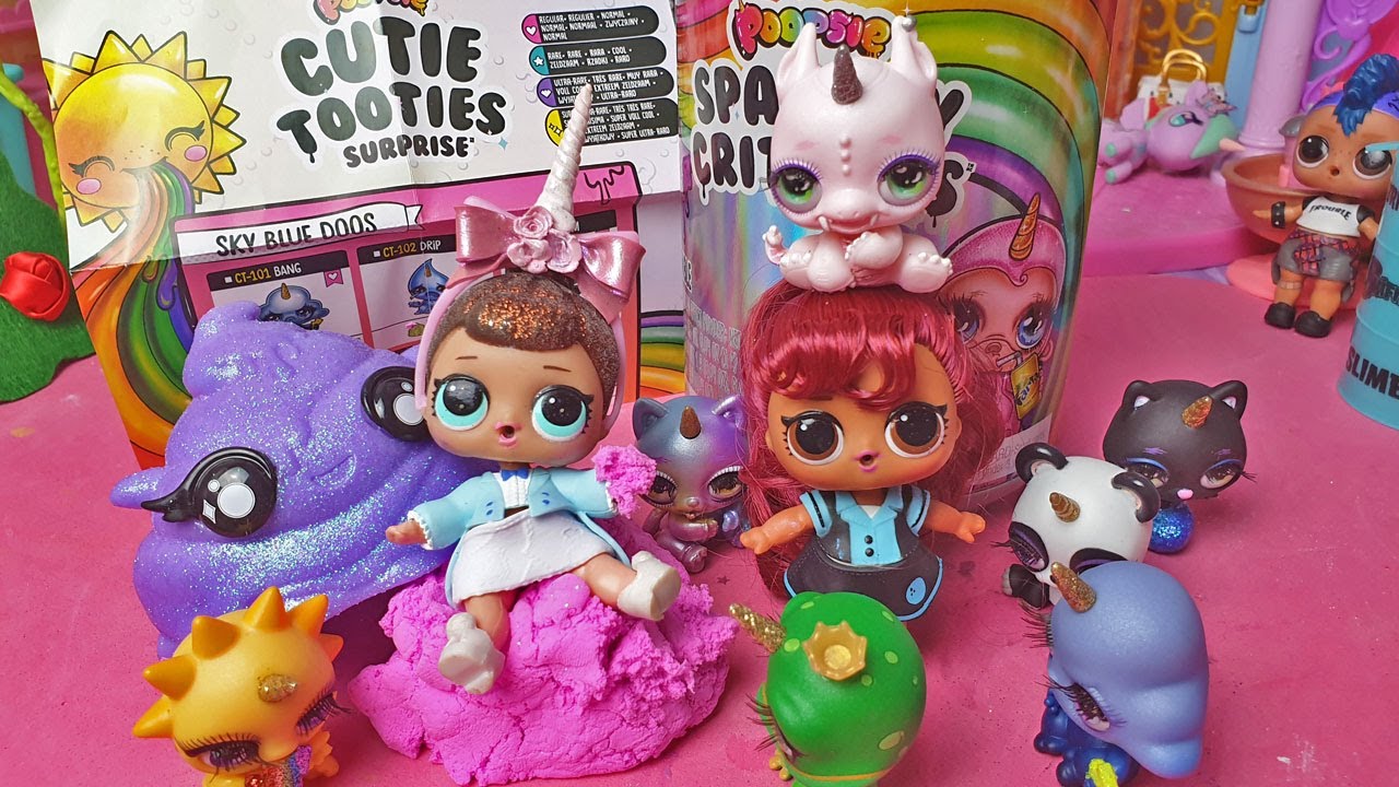Poopsie Cutie Tooties Surprise e Sparkly Critters 🦄💩 Famiglia riunita! 👭 [Unboxing]