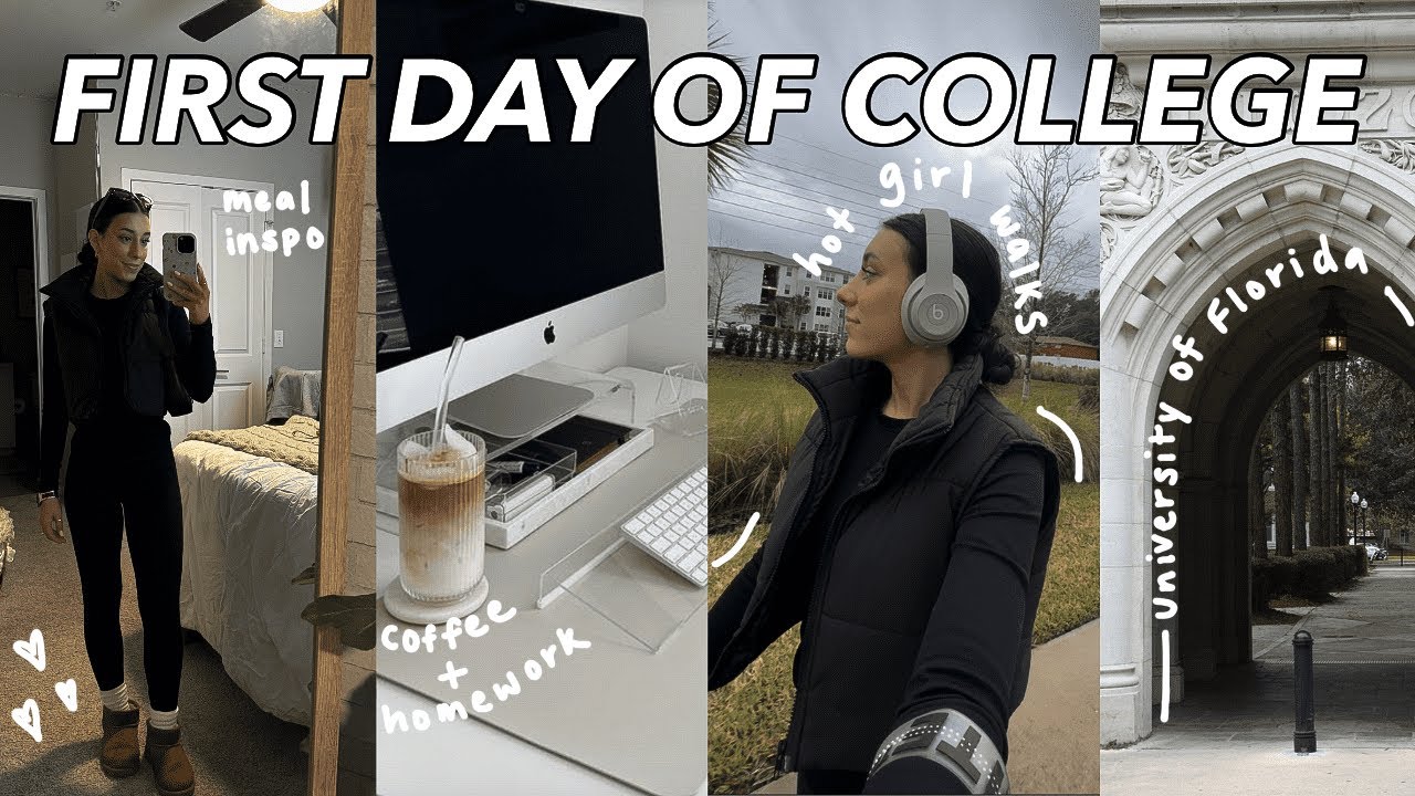 FIRST DAY OF SPRING SEMESTER AT THE UNIVERSITY OF FLORIDA | senior year, college day in my life