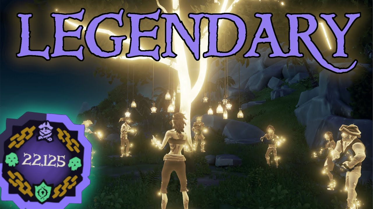 The Most LEGENDARY Glitterbeard in Sea of Thieves