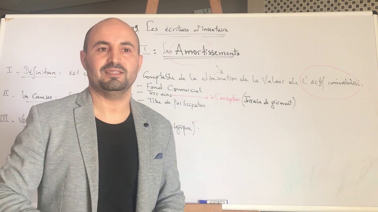 Les amortissements