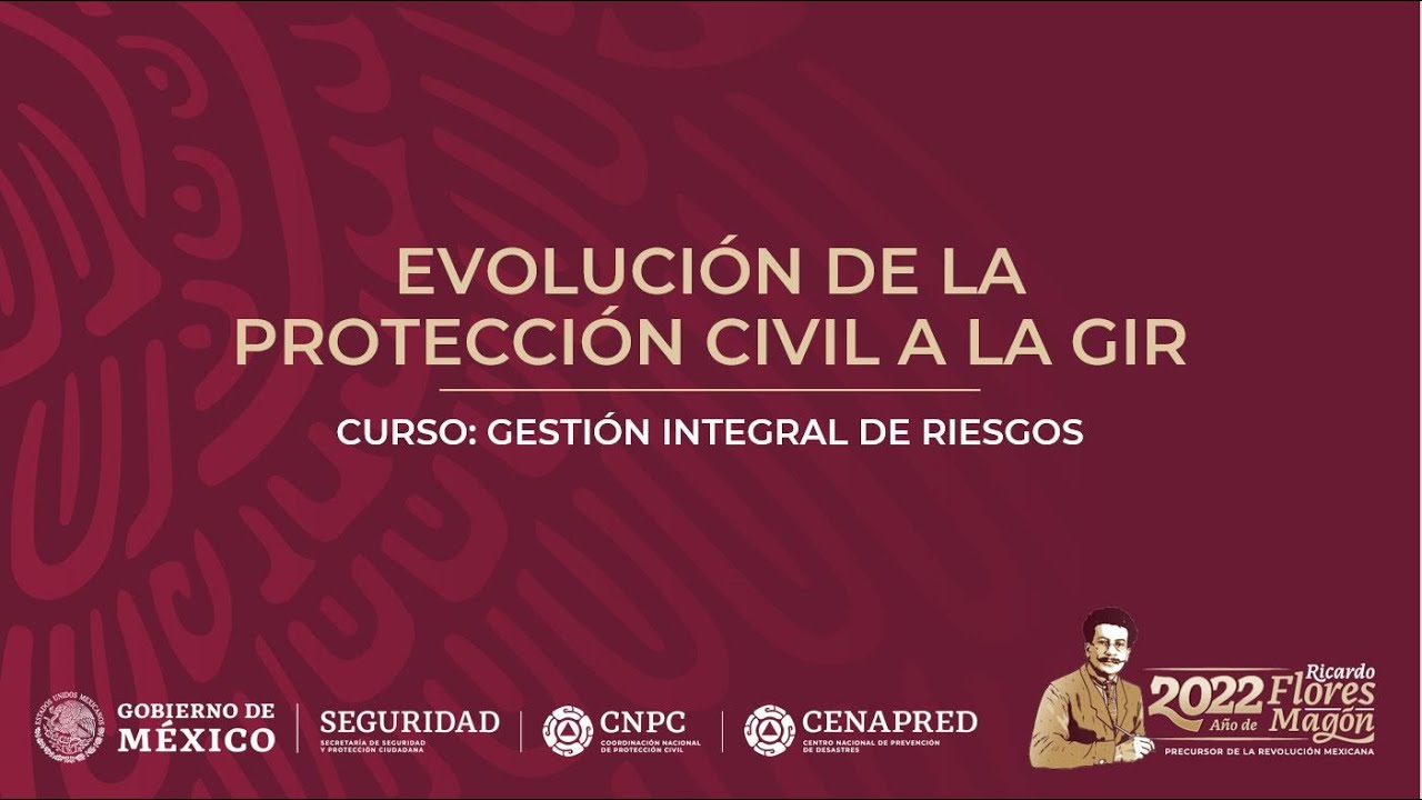Curso: Gestión Integral de Riesgos, Tema 1