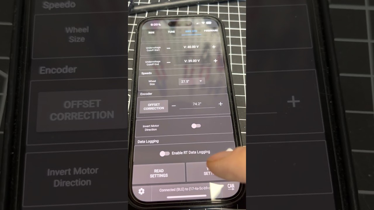 VESC app problem