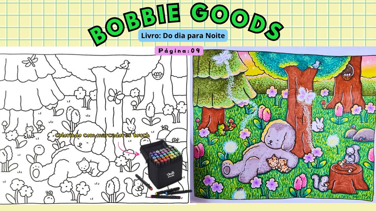 Colorindo  Bobbie Goods | Bobbie Goods -  Do Dia para Noite - Página #09 - Sonhando Acordado