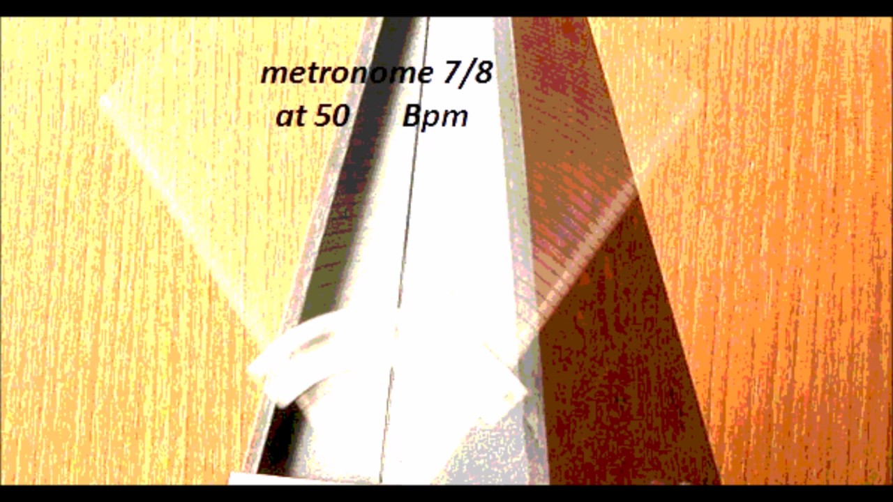 metronome 7/8 at 50 Bpm