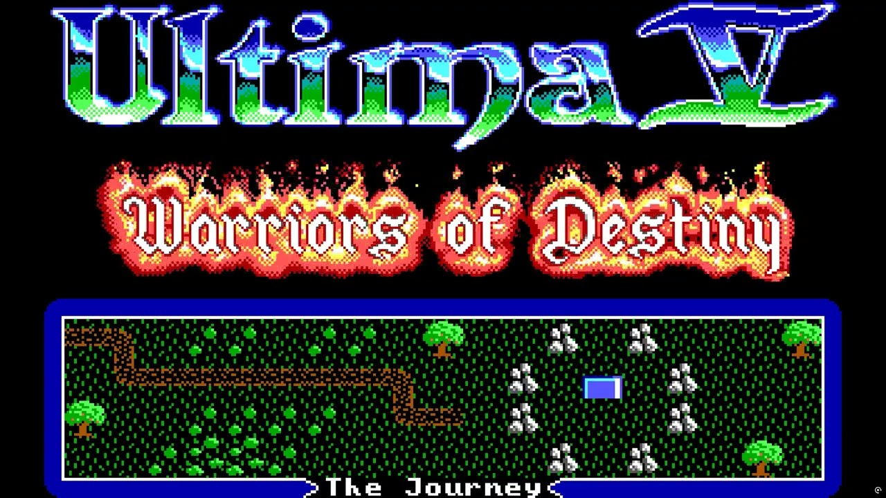 Ultima V Engine Remake Intro Progress
