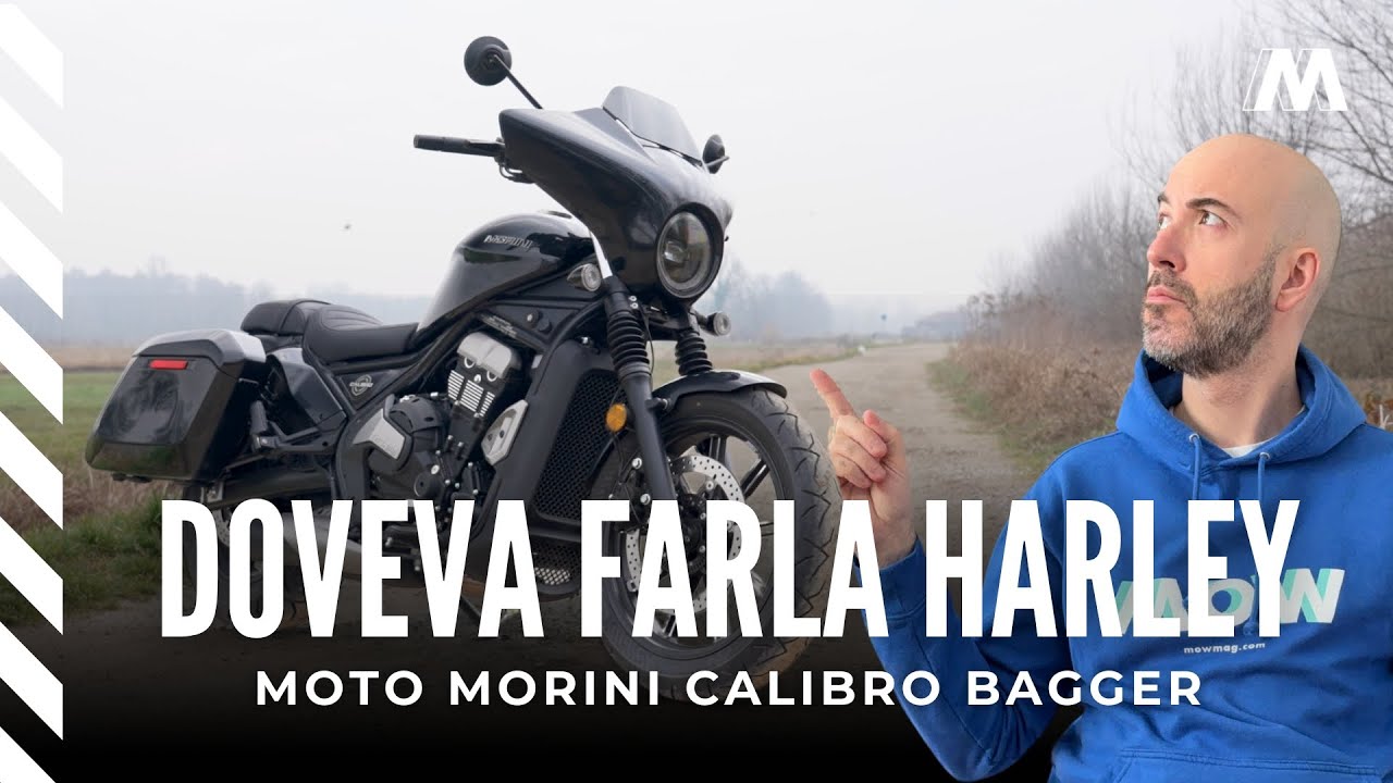 Moto Morini Calibro Bagger: l'Harley entry level NON è americana || La prova di MOW