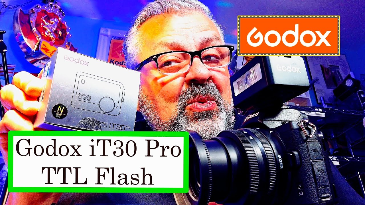 Godox iT30 Pro | TTL Flash Review Nikon Z Camera | Photography Class 543
