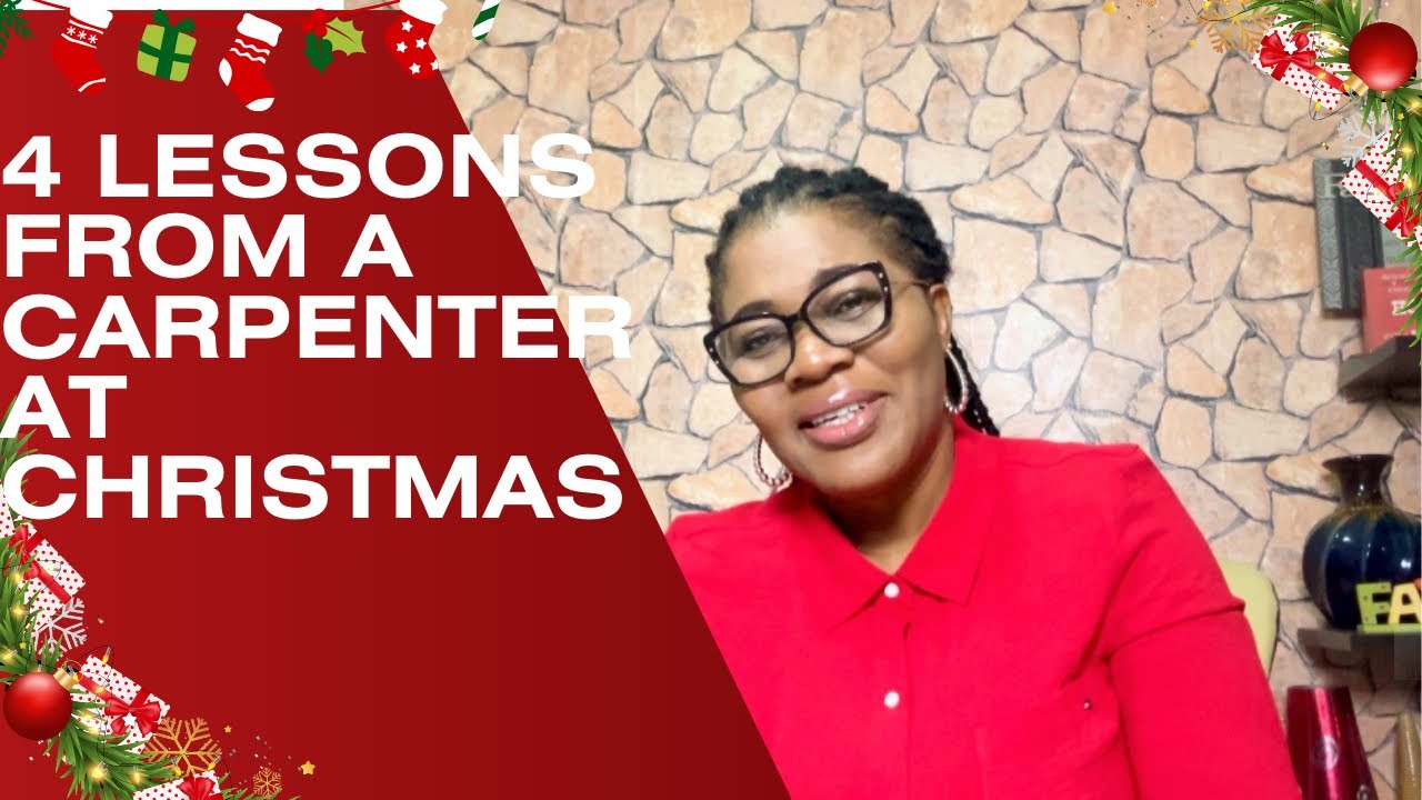 4 life Lessons from Joseph the Carpenter at Christmas | Grace Obomanu 