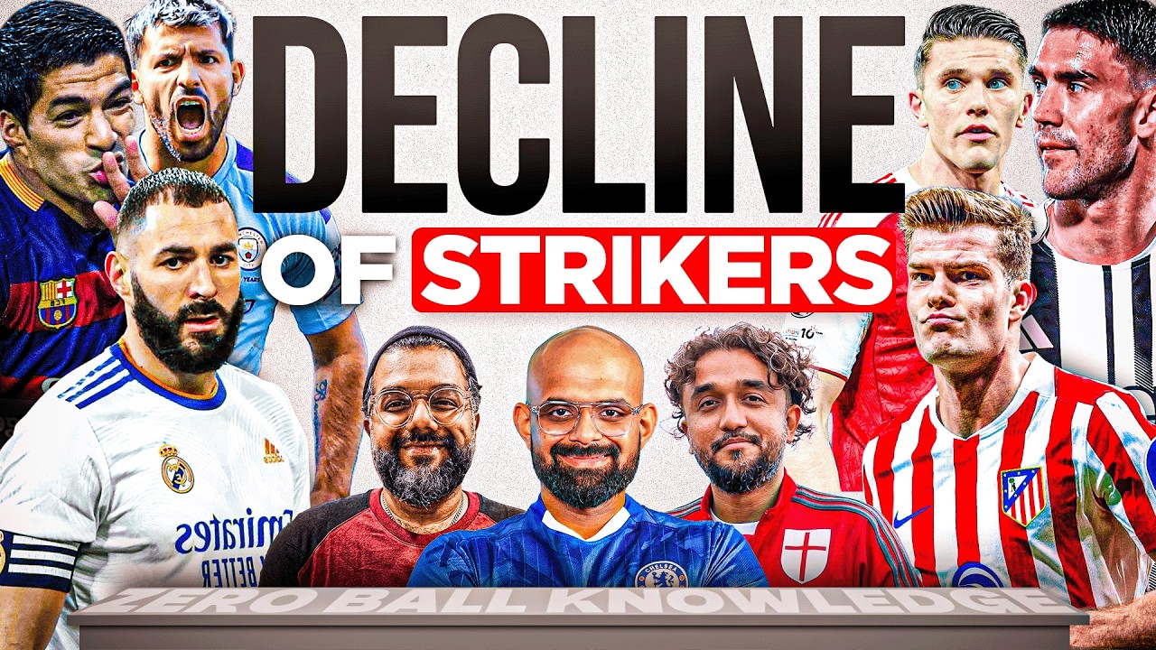 Decline of Strikers in Modern Football ft. @DrogBABA @CalcioCharcha @AjayMenonSports