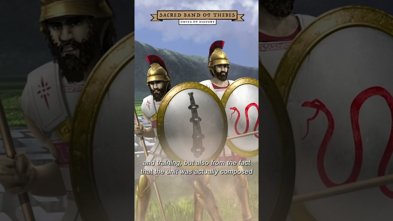 Who Was the Sacred Band of Thebes? #shorts