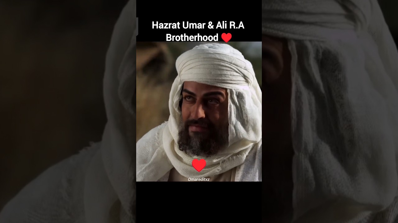 Two Brothers Hazrat Umar & Imam Ali R.A &hearts;️✊ #shorts