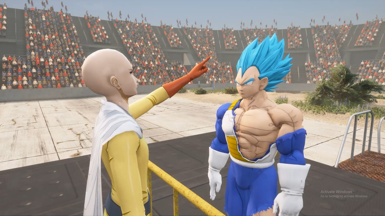 Saitama VS Vegeto - Slap Battle 🥶